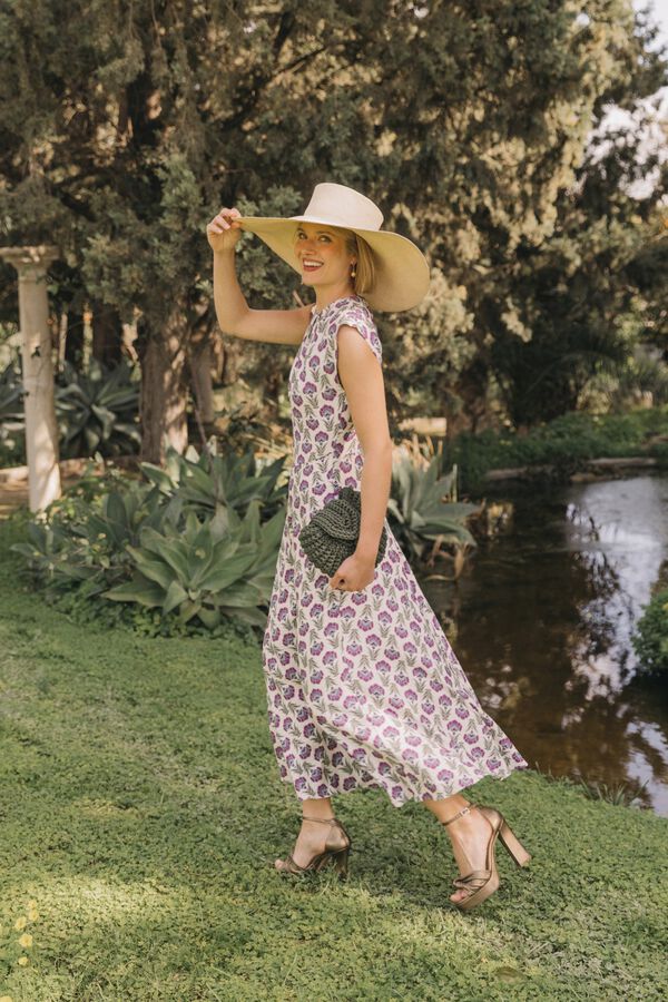 Cherubina Vestido Libbie Morado