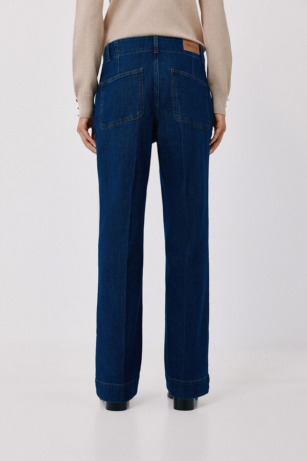 Cortefiel Jean Tailored Recto Azul