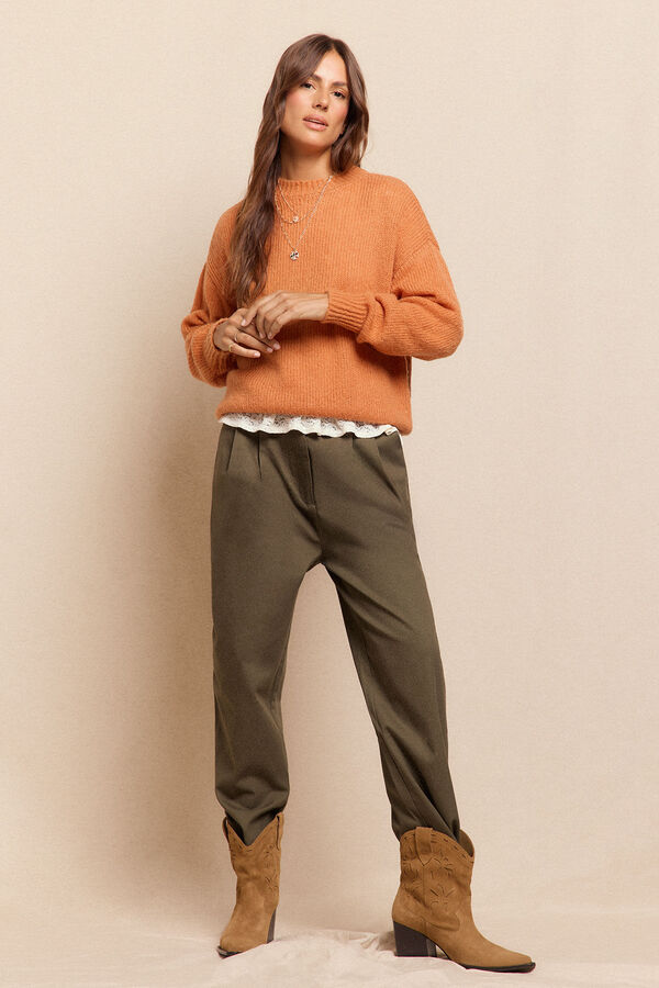 Slowlove Jersey básico Naranja