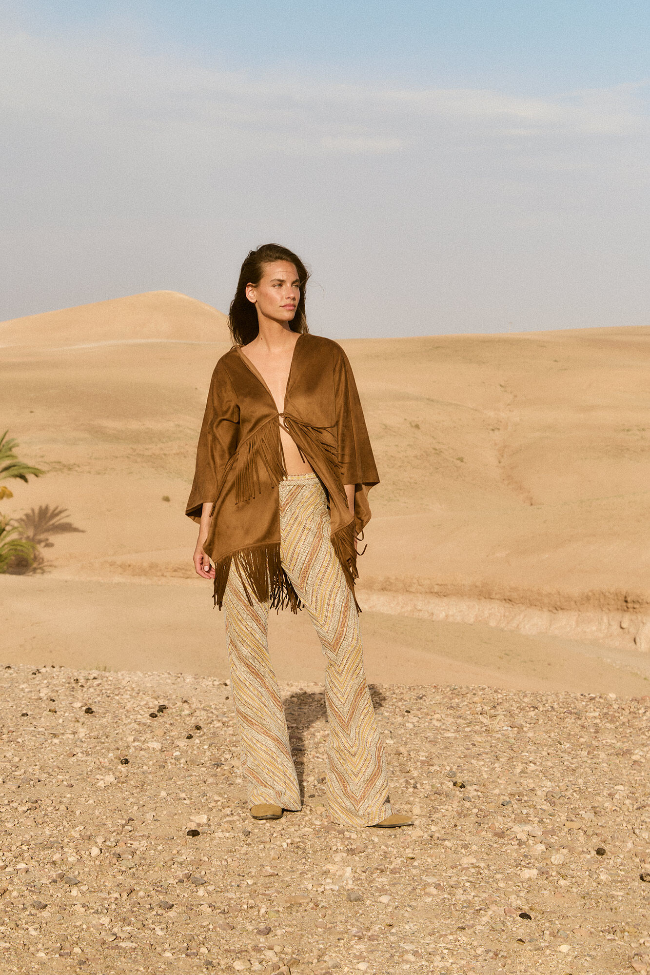 Slowlove Pantal&oacute;n campana de punto