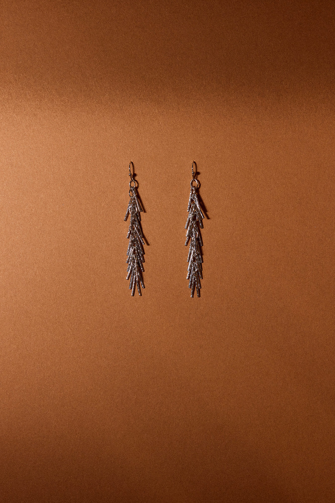 Slowlove Pendientes flecos cadena