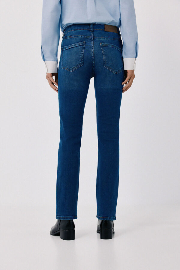 Cortefiel Jeans Rectos Azul