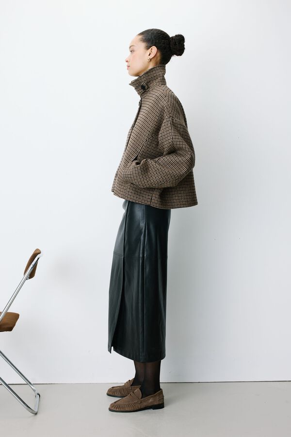 Grace & Mila Abrigo corto Arthur Estampado beige