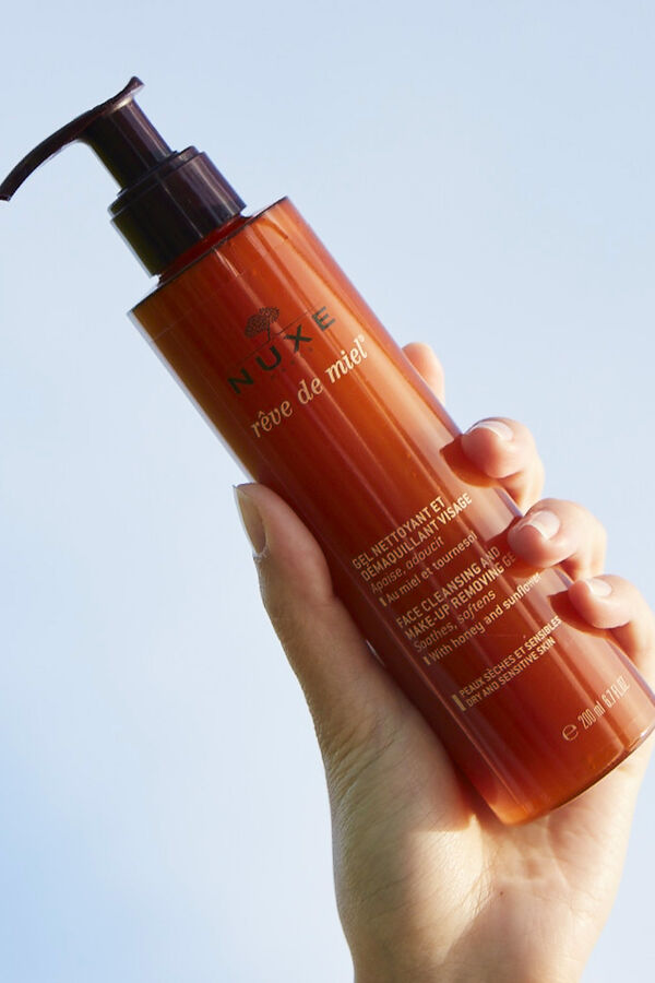 Nuxe Gel desmaquillante r&ecirc;ve de miel para el rostro&nbsp;&nbsp; 200 ml Naranja