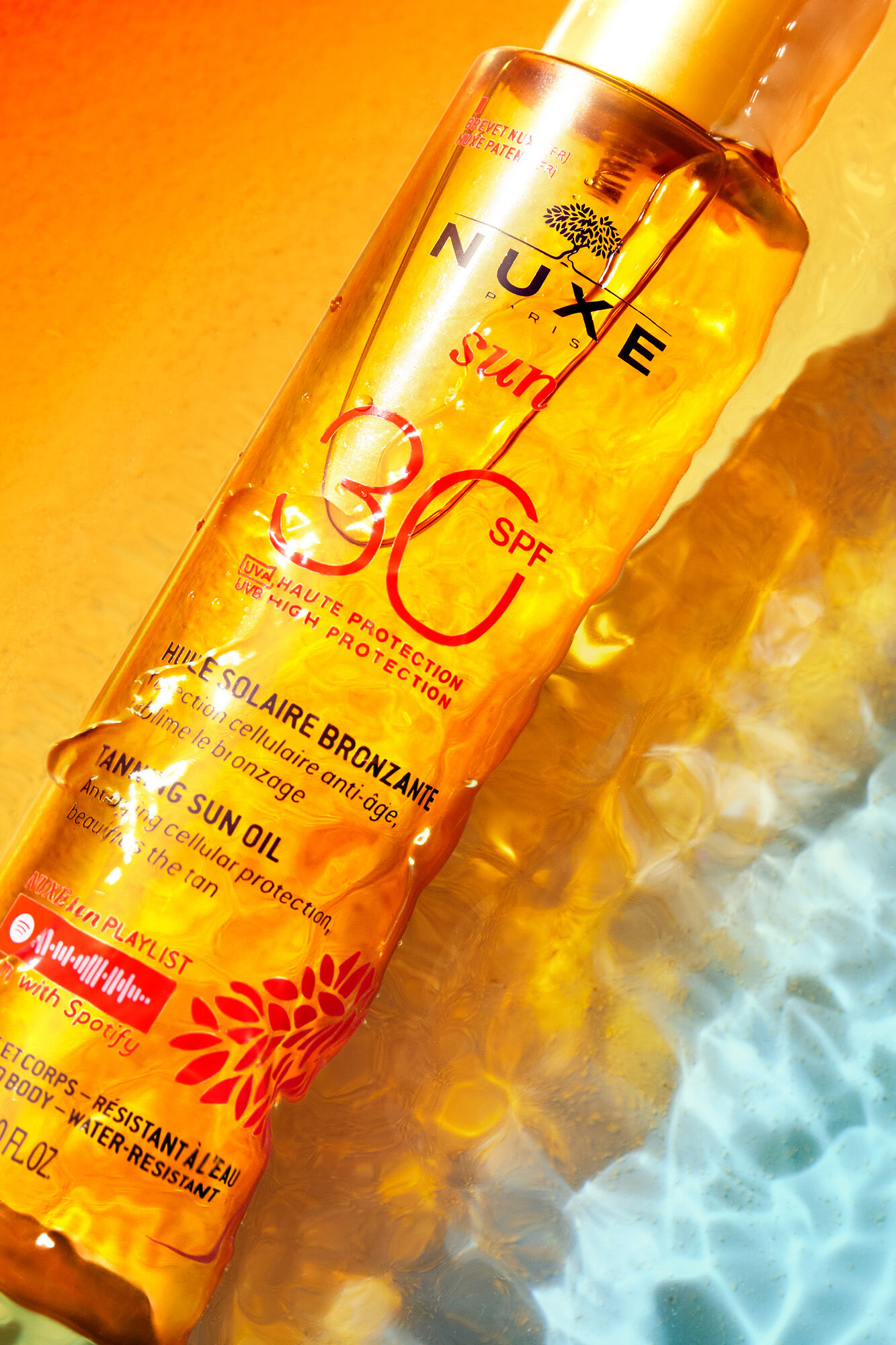 Nuxe Nuxe Sun Aceite Bronceador Rostro y Cuerpo SPF 30