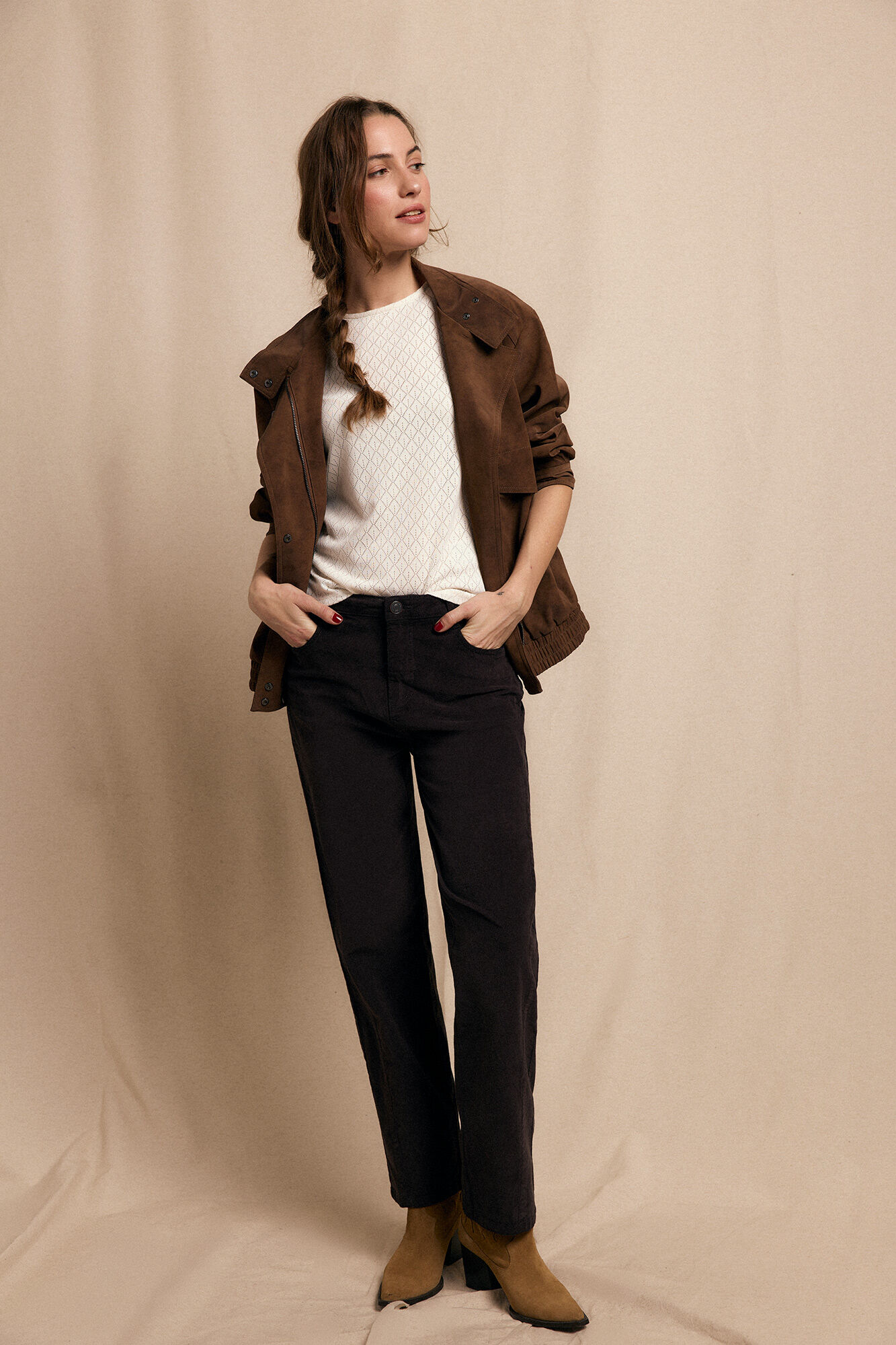 Slowlove Pantal&oacute;n Corduroy Cuts