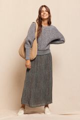 Slowlove Jersey asimétrico Gris