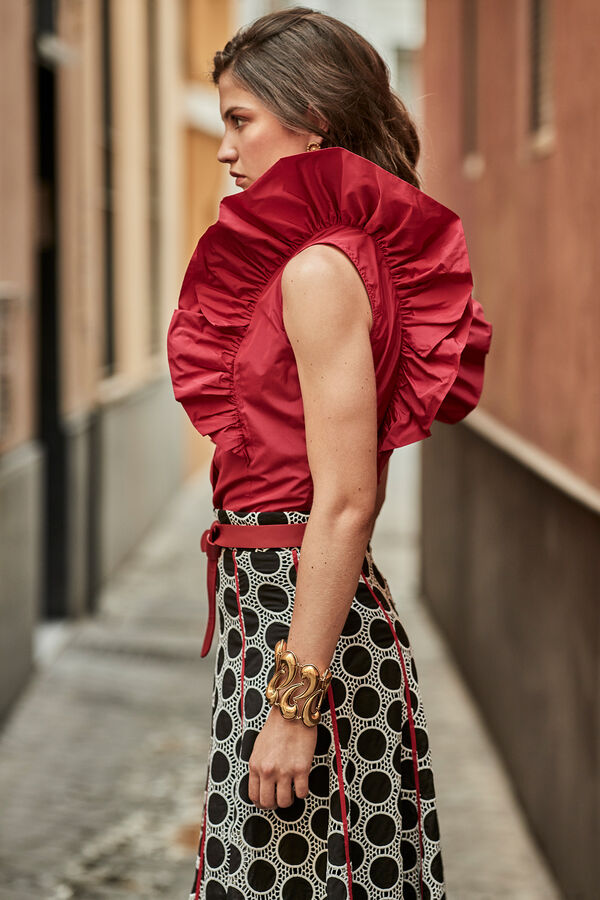 Panambi Camisa Ria Rojo