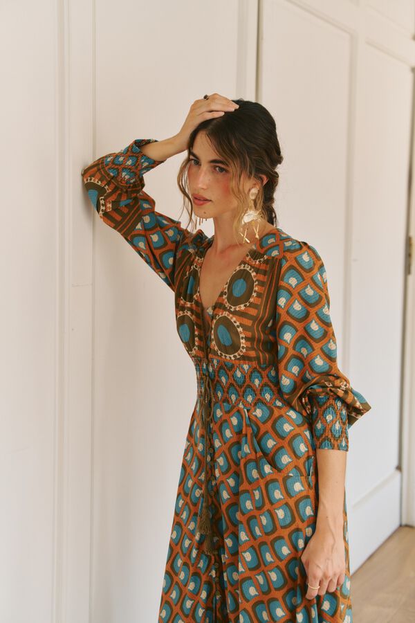 Jaase Vestido maxi Sabrina Multicolor
