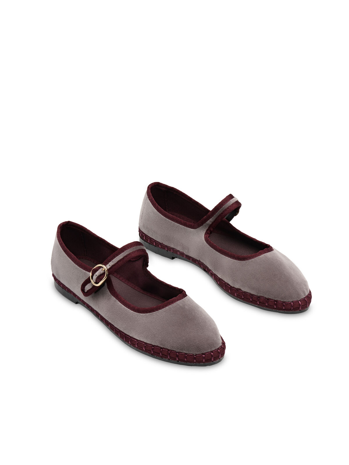 Flabelus Mery Jane de terciopelo