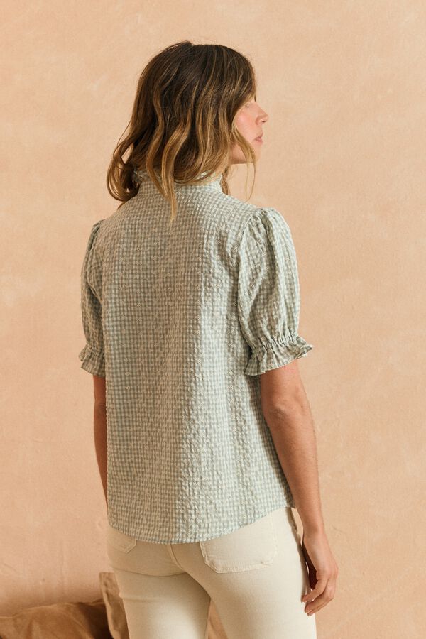 Pol&iacute;n Et Moi Blusa MC Bichy Kaki