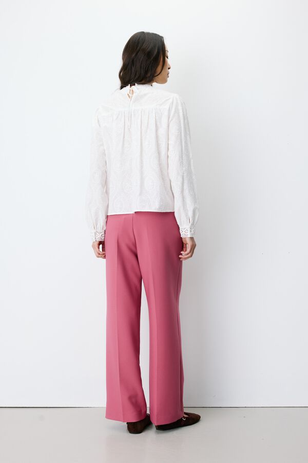 Grace & Mila Blusa corte recto Abigail Blanco