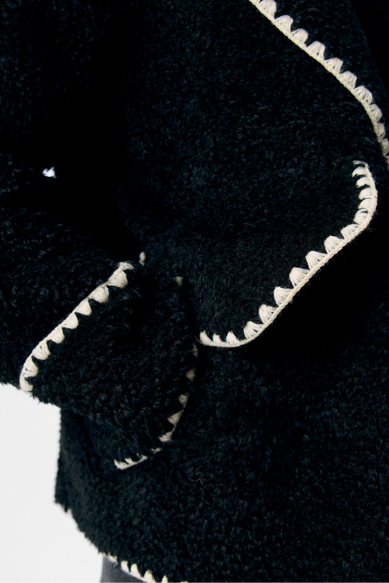 Object Chaqueta borreguillo sint&eacute;tico