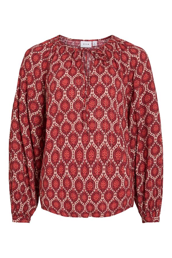 Vila Blusa estampada Rojo