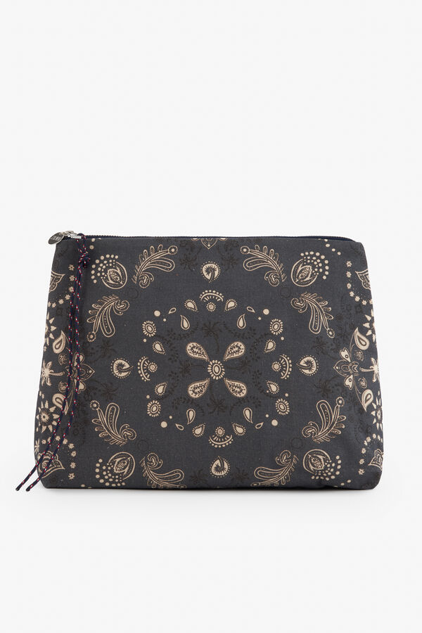 Zubi Bolso de mano Pouch Azul marino