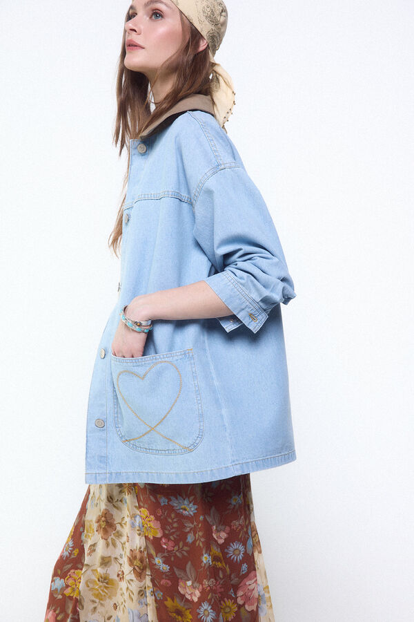 Slowlove Cazadora vaquera barn Azul