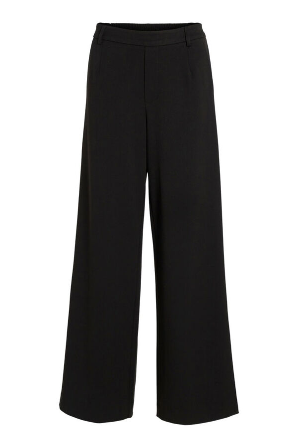 Vila Pantal&oacute;n de vestir ancho Negro