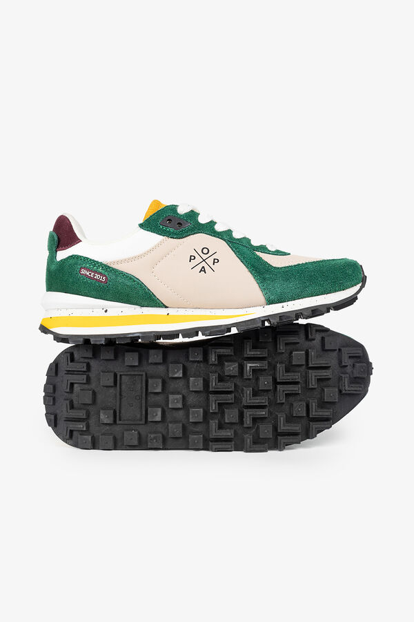 Popa Deportivo se&ntilde;ora Blake Nylon Verde