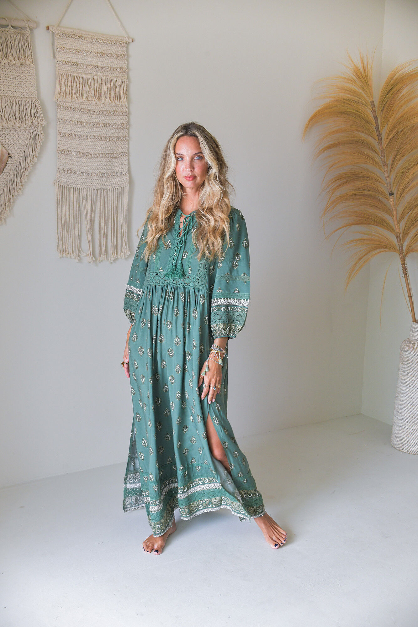 Jaase Vestido largo Meadow