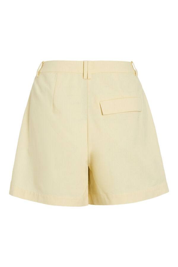 Vila Pantal&oacute;n corto de vestir Amarillo