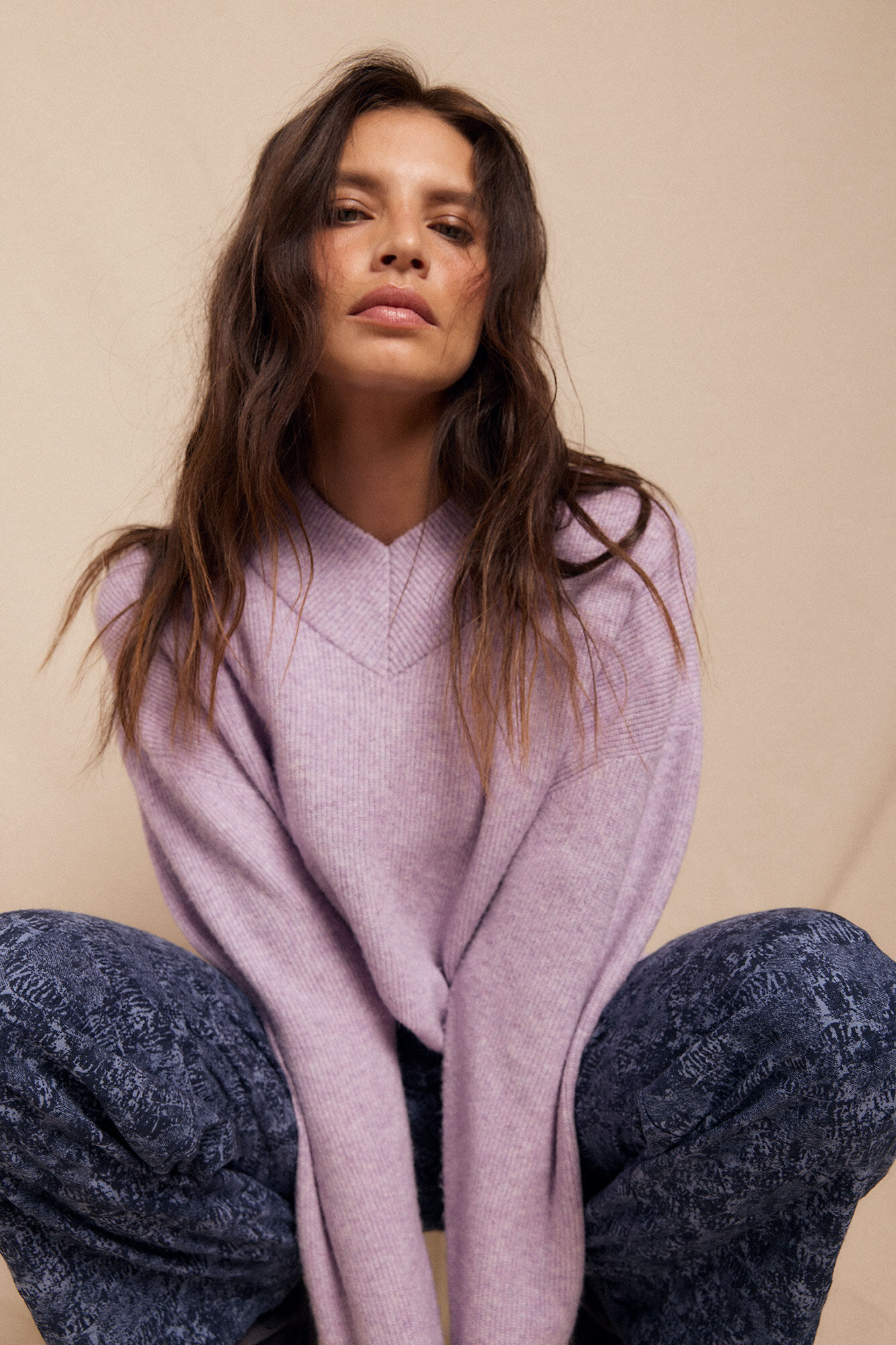 Slowlove Jersey perlado pico