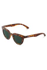 Mr. Boho Gafas de sol Cheetah tortoise - hayes - with classical lenses Marr&oacute;n oscuro