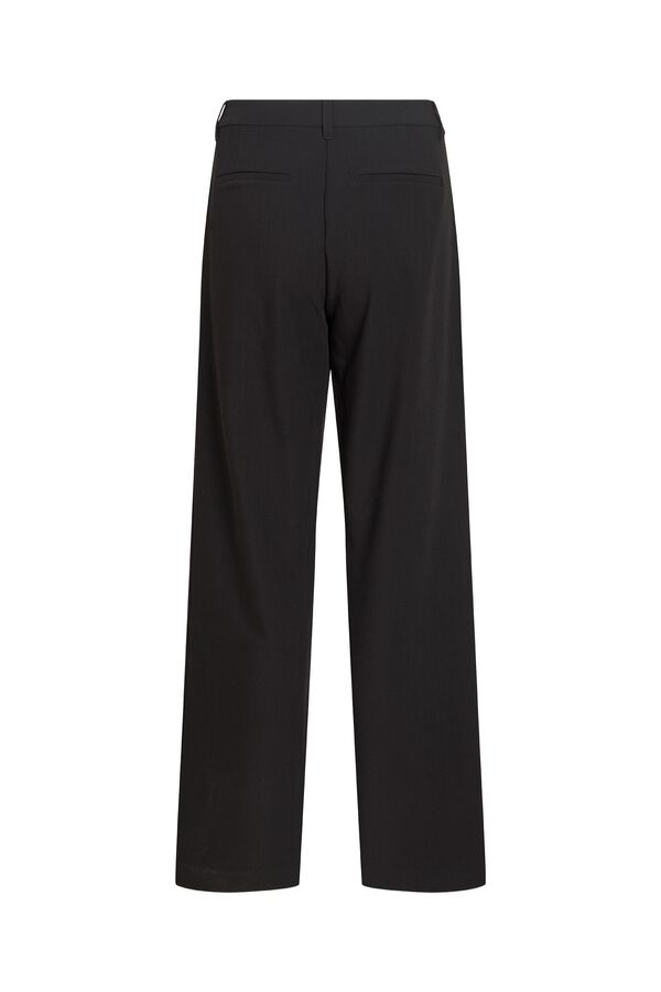 Vila Pantal&oacute;n de vestir recto Negro