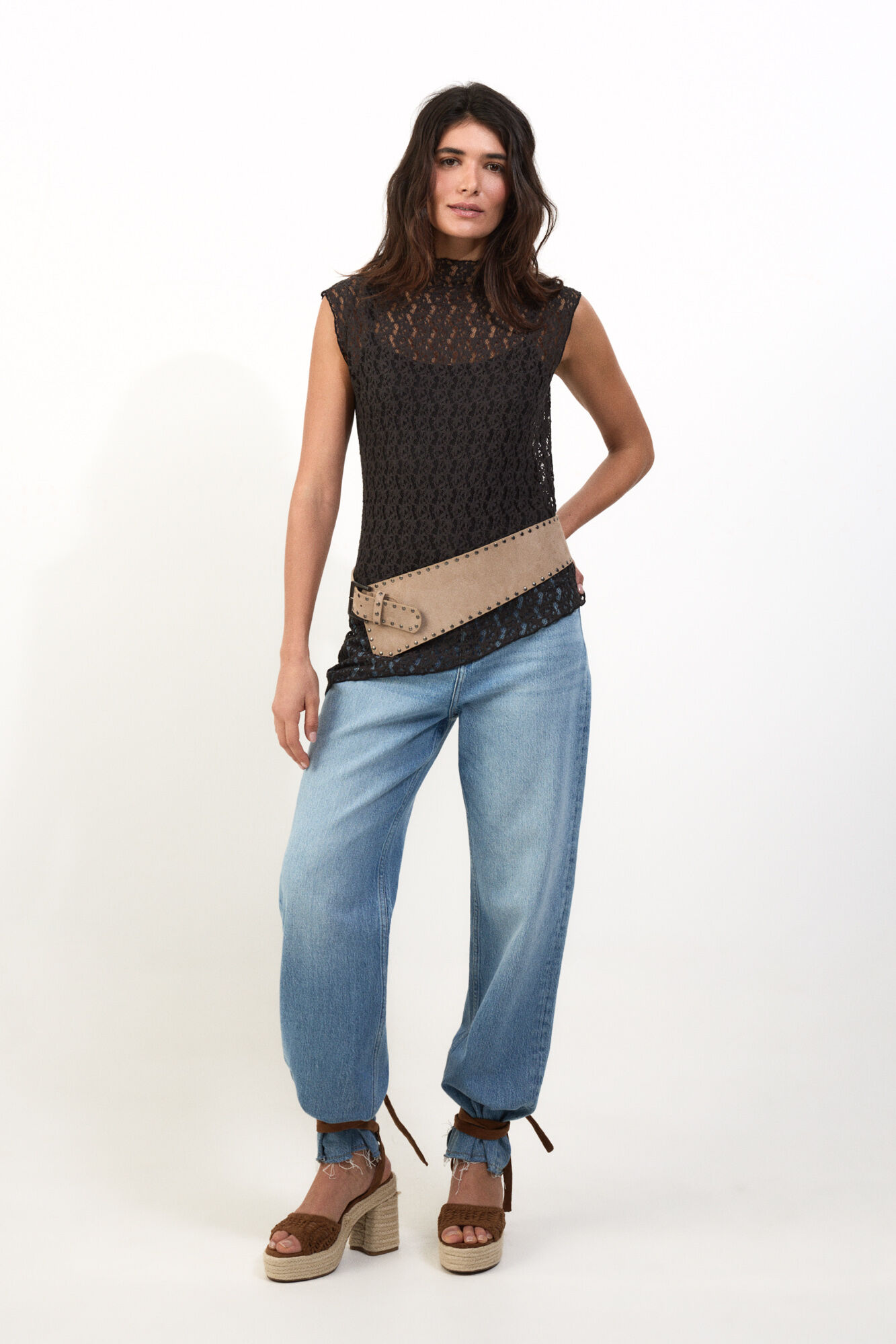 Slowlove Top lencero asim&eacute;trico