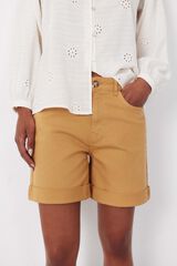 Cortefiel Shorts Vaqueros color Dorado