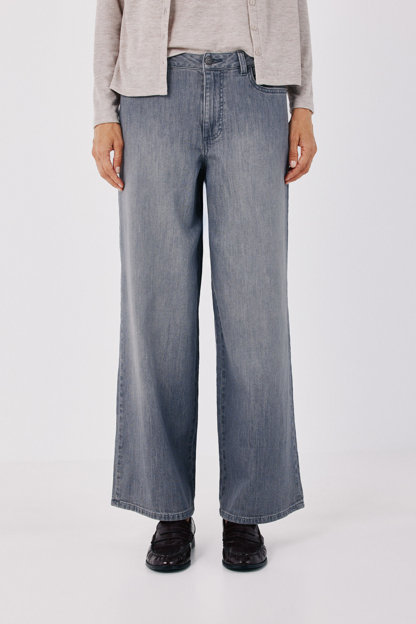 Cortefiel Jeans Wide Leg