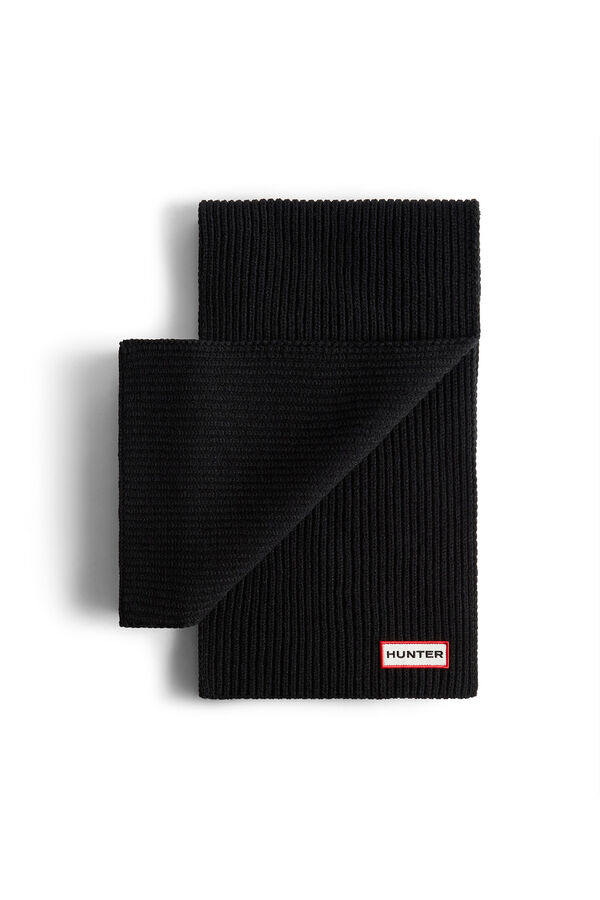 Hunter Conjunto gorro y bufanda Negro