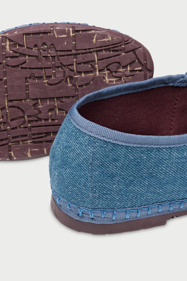Flabelus Bailarina Claire Denim Azul