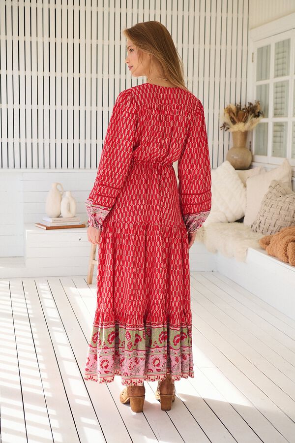 Jaase Vestido largo Teresa Rojo