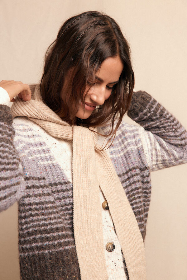 Slowlove Balaclaba punto Beige