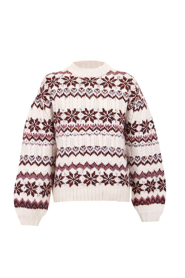 Slowlove Jersey grecas Marfil