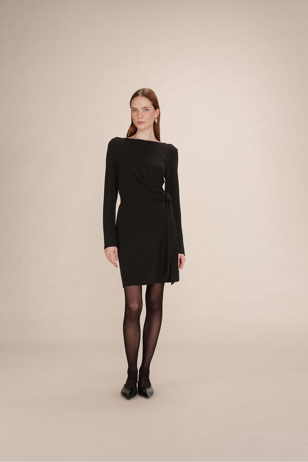 Grace & Mila Vestido corto l&uacute;rex Negro