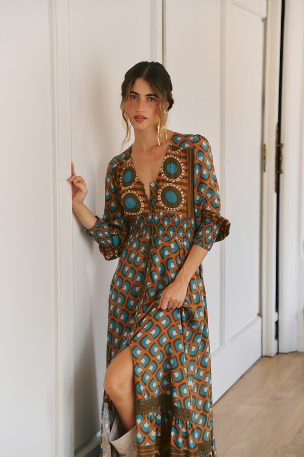 Jaase Vestido maxi Sabrina Multicolor