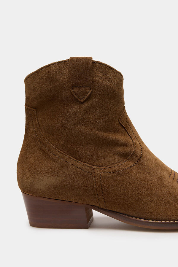 Bryan Stepwise Bot&iacute;n cowboy piel Camel