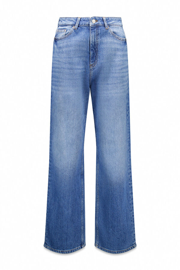 Slowlove Jeans rectos Azul