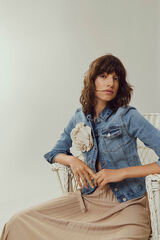 Vila Chaqueta vaquera Azul