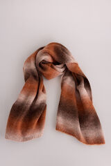 Slowlove Bufanda gruesa rayas Naranja