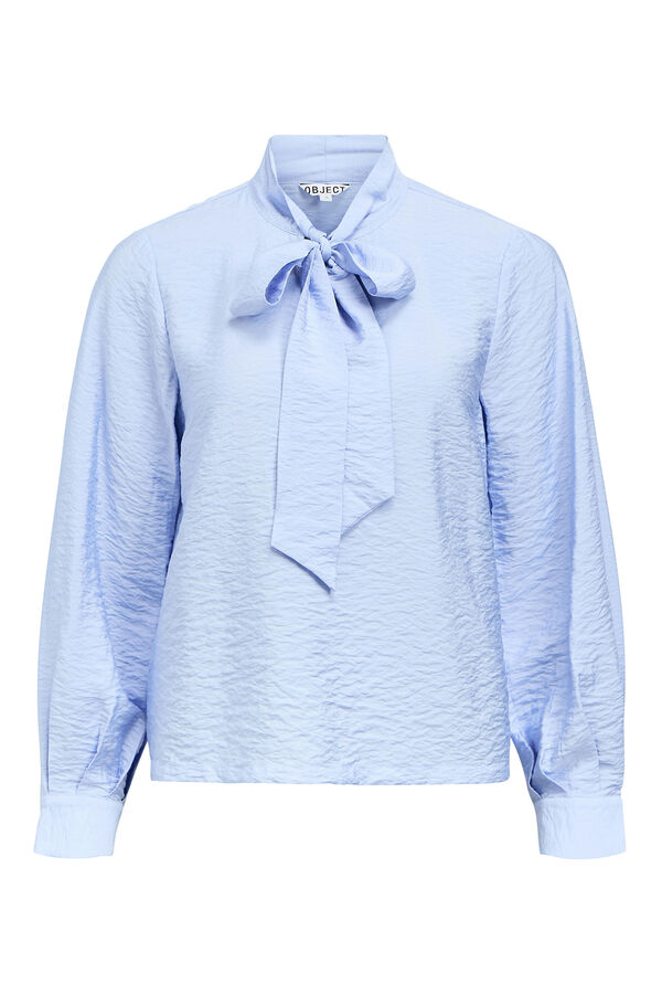 Object Blusa lazo viscosa Azul