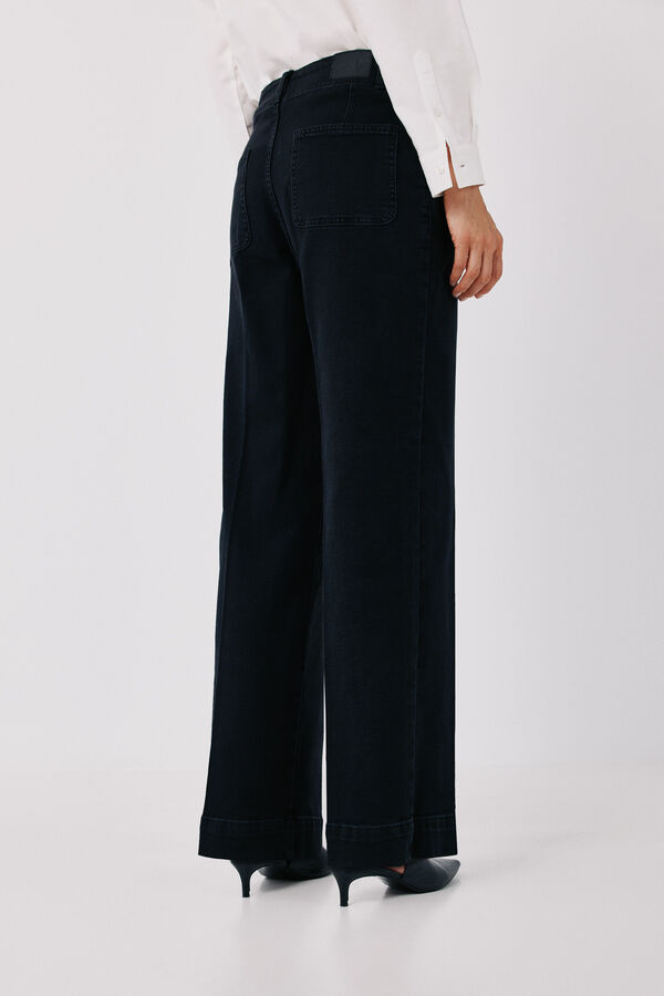 Cortefiel Jean Tailored Recto Negro