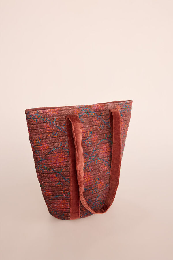 Slowlove Bolso acolchado de terciopelo Multicolor