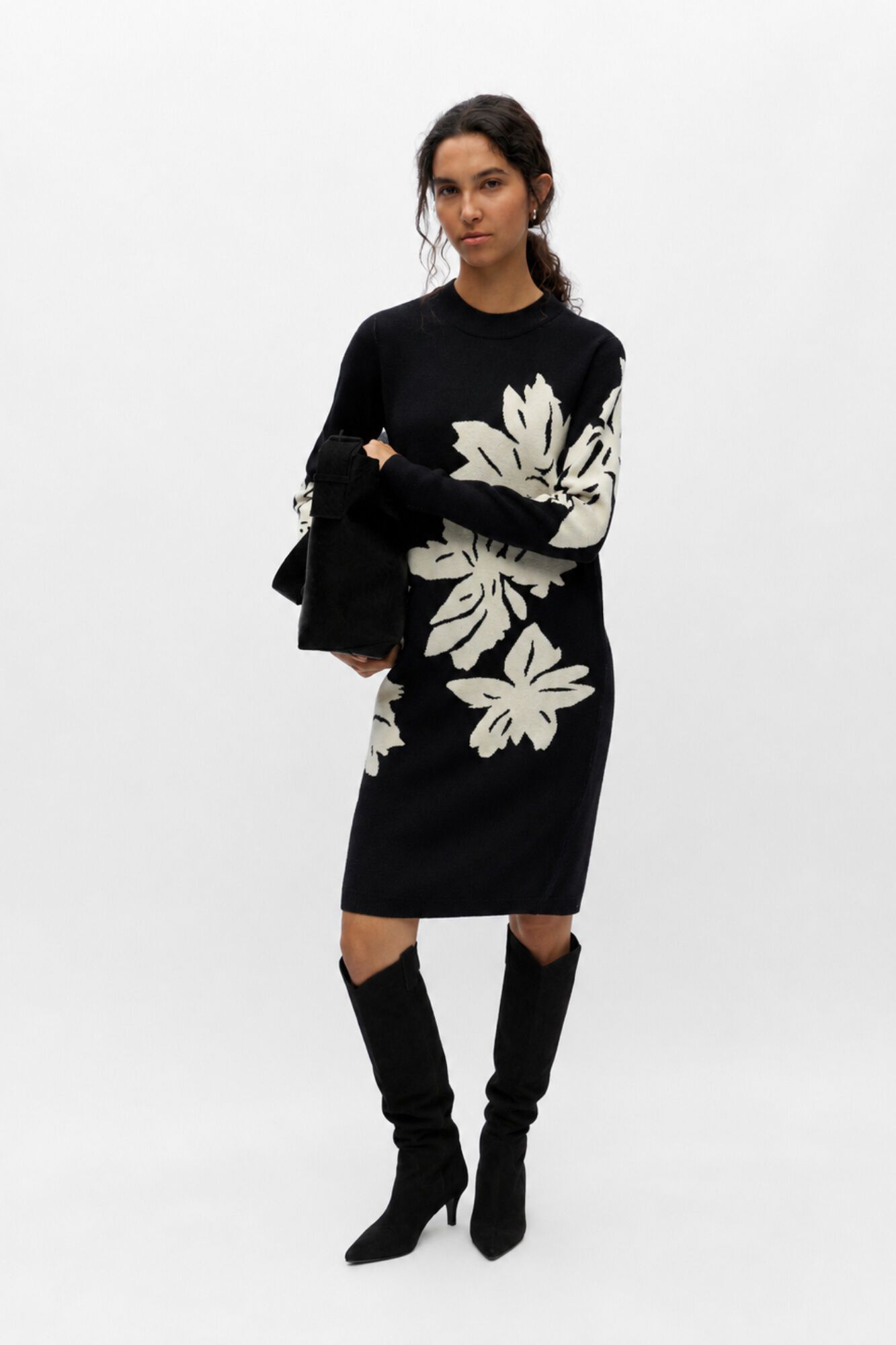 Object Vestido punto estampado
