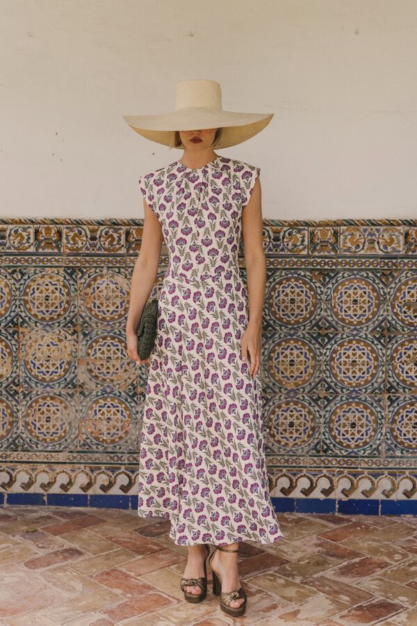 Cherubina Vestido Libbie Morado
