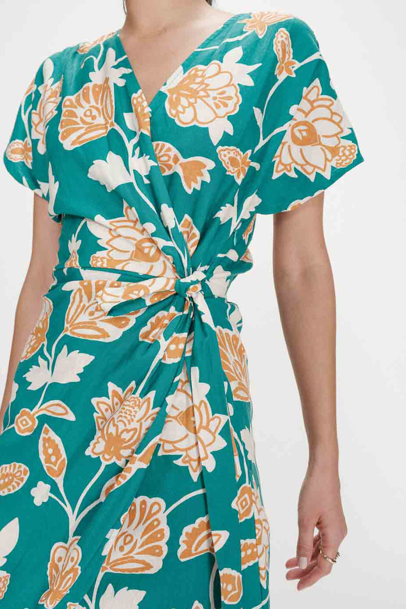 Grace & Mila Vestido corto estampado floral Velora