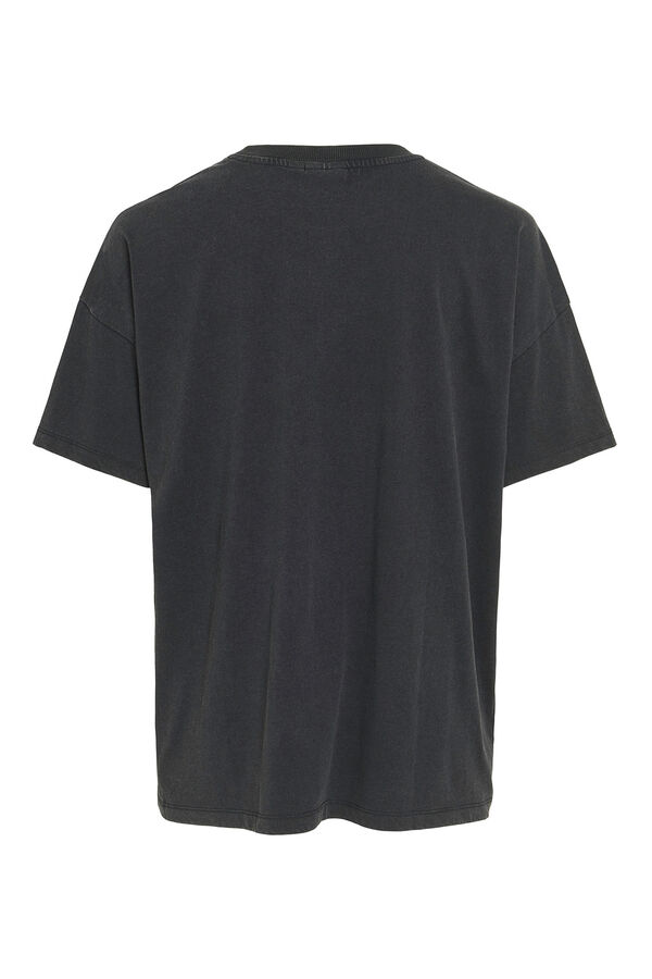 Vila Camiseta estampada de algod&oacute;n org&aacute;nico Gris