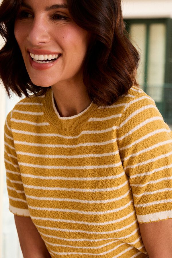 Pol&iacute;n Et Moi Jersey punto Bruna Amarillo