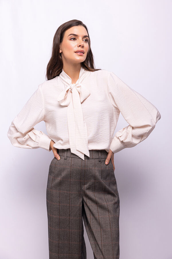 Object Pantal&oacute;n pernera ancha Marr&oacute;n